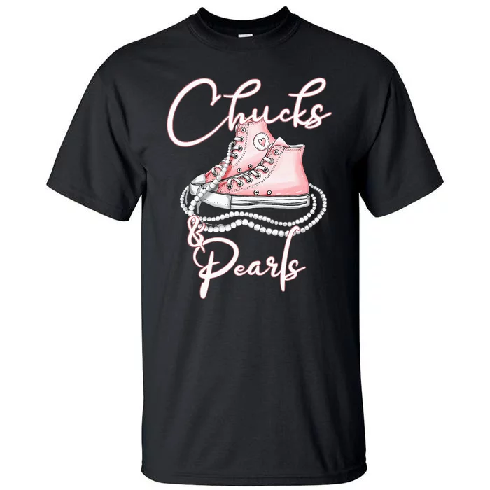 Chucks And Pearls Tall T-Shirt