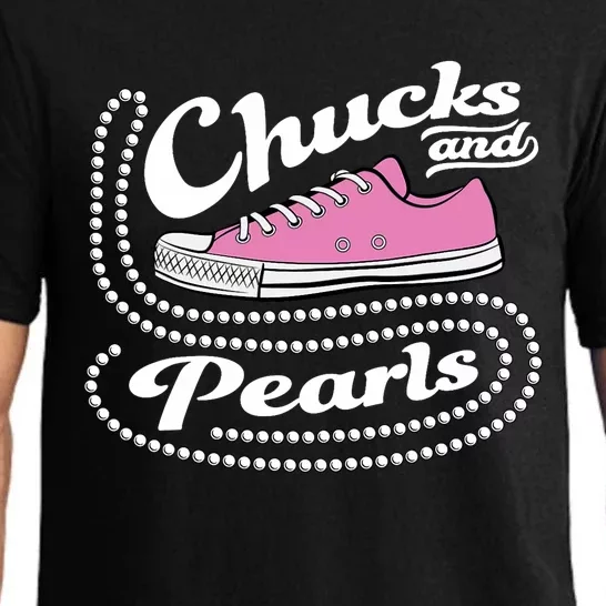 Chucks And Pearls Madam 2024 Women American Pajama Set