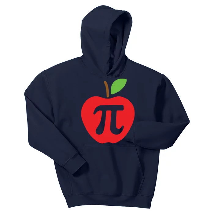 Cool Apple Pi Day Kids Hoodie