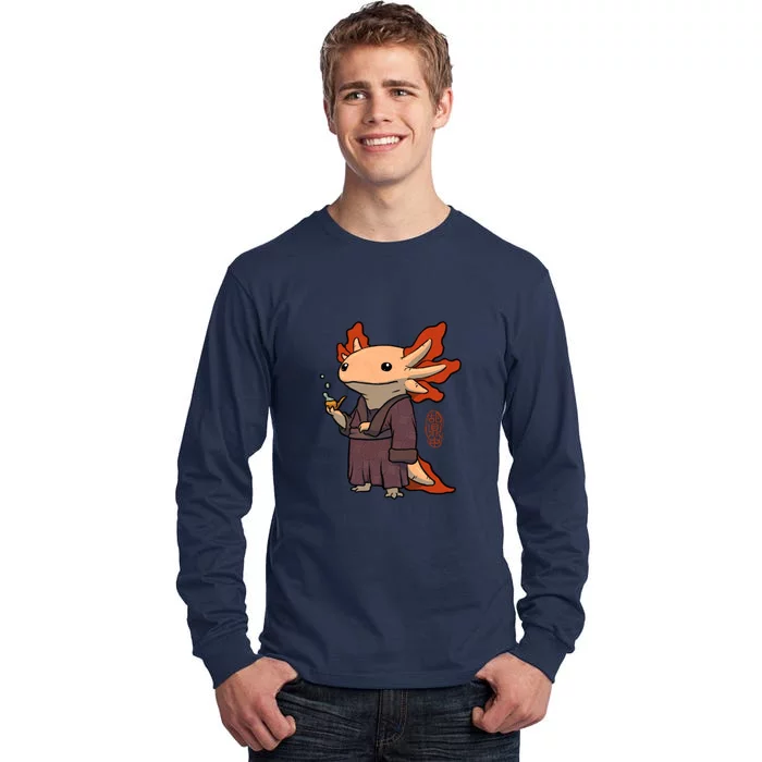 Cute Axolotl Philosopher Tall Long Sleeve T-Shirt