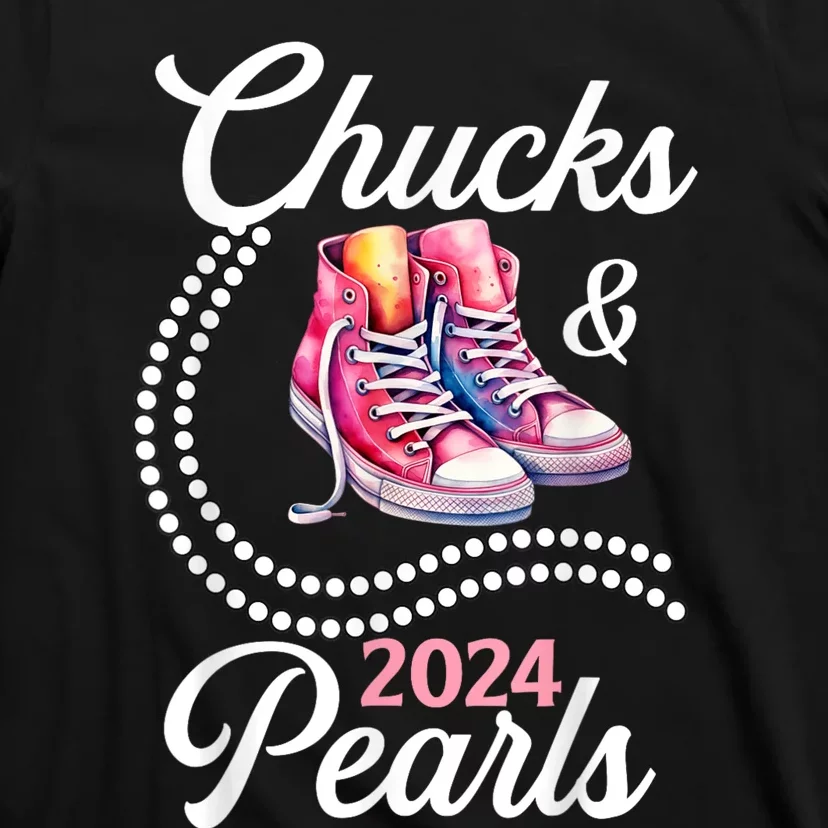 Chucks And Pearls 2024 Cute T-Shirt