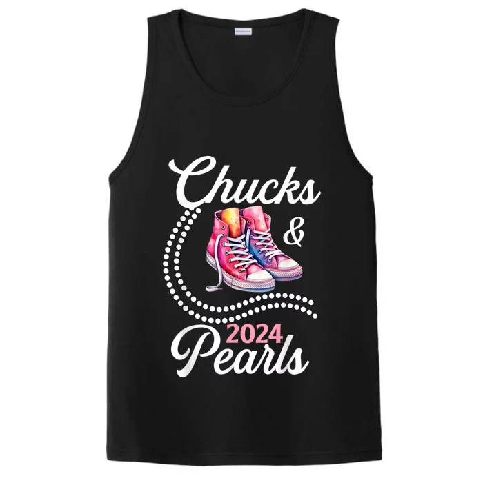 Chucks And Pearls 2024 Cute Performance Tank