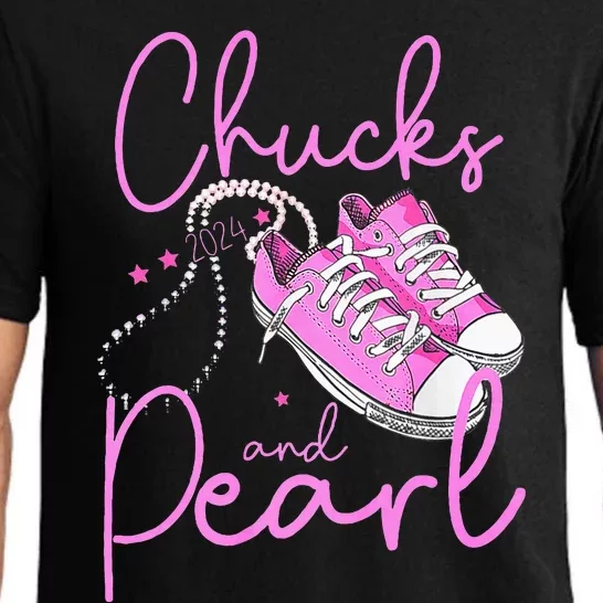 Chucks And Pearls 2024 Kama For Women Pajama Set