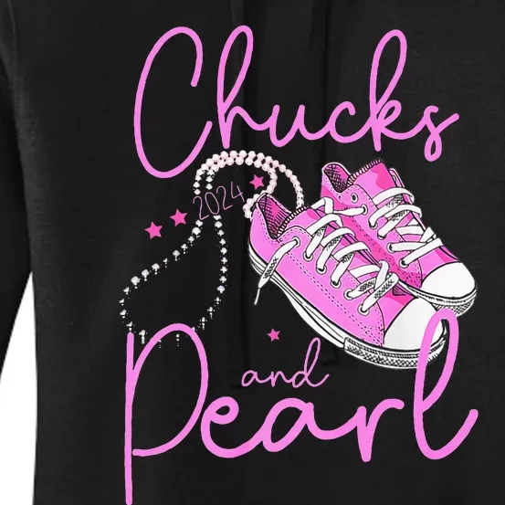 Chucks And Pearls 2024 Kama For Women Women's Pullover Hoodie