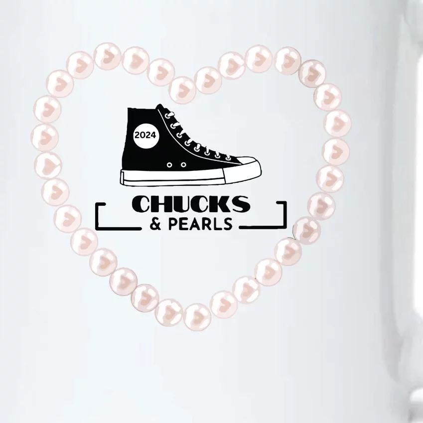 Chucks And Pearls 2024 Black Color Changing Mug