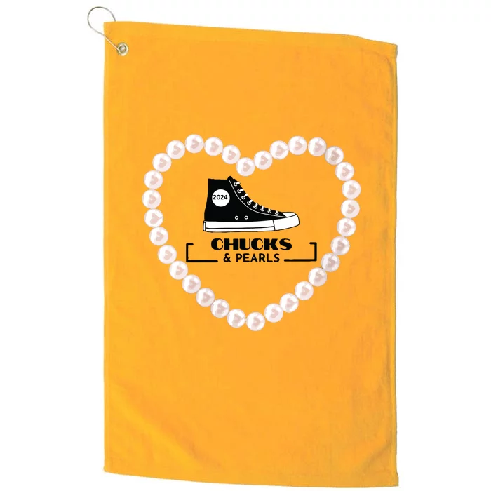 Chucks And Pearls 2024 Platinum Collection Golf Towel