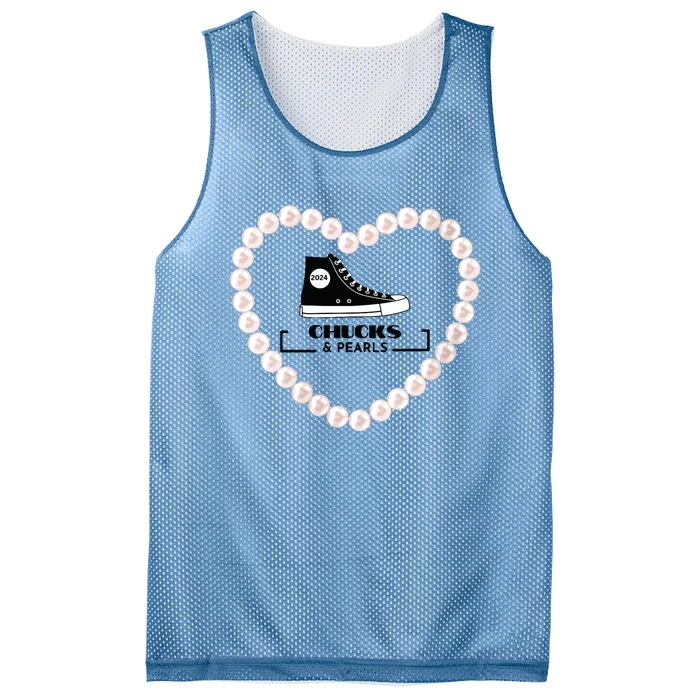 Chucks And Pearls 2024 Mesh Reversible Basketball Jersey Tank