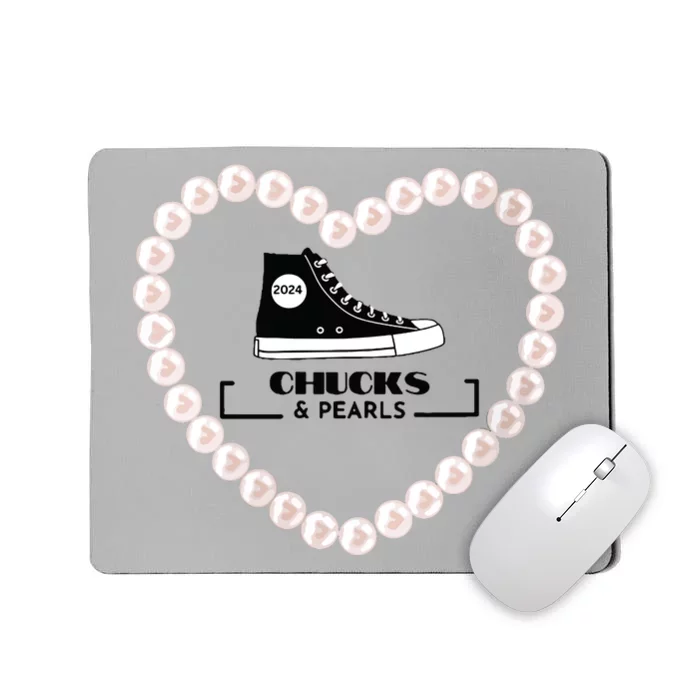 Chucks And Pearls 2024 Mousepad