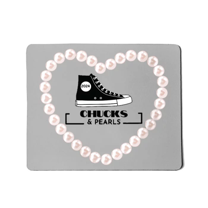 Chucks And Pearls 2024 Mousepad