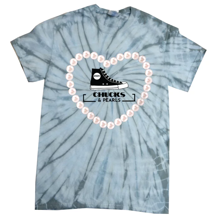 Chucks And Pearls 2024 Tie-Dye T-Shirt