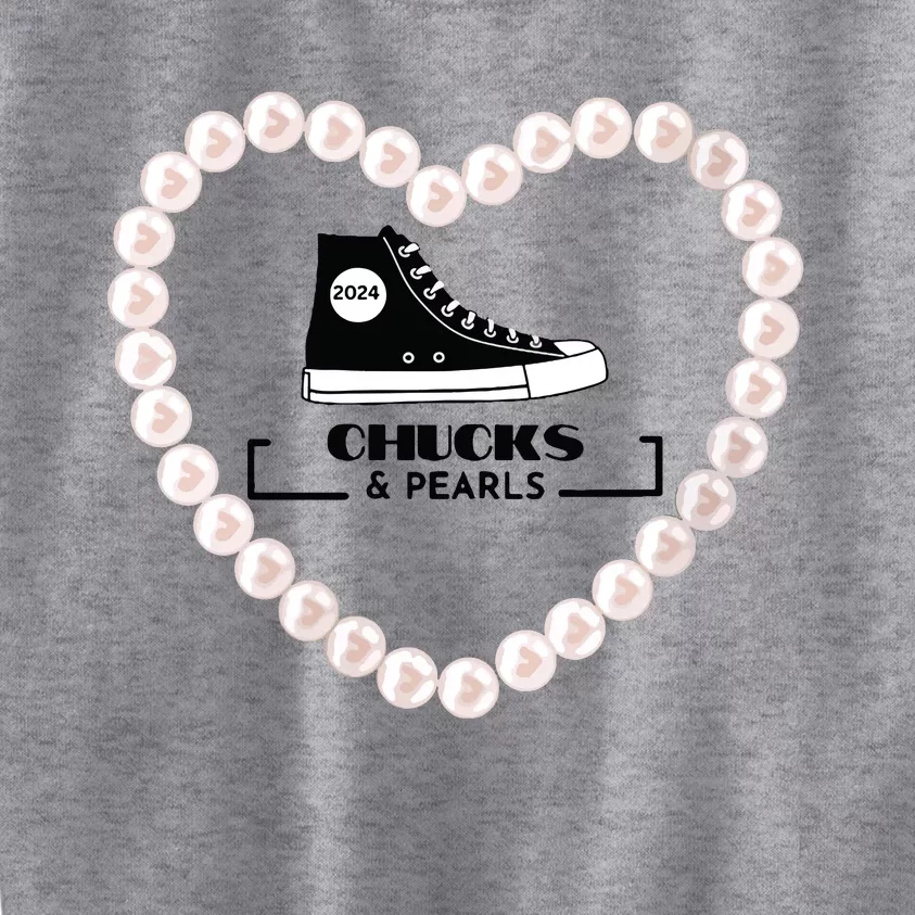 Chucks And Pearls 2024 Kids Sweatshirt