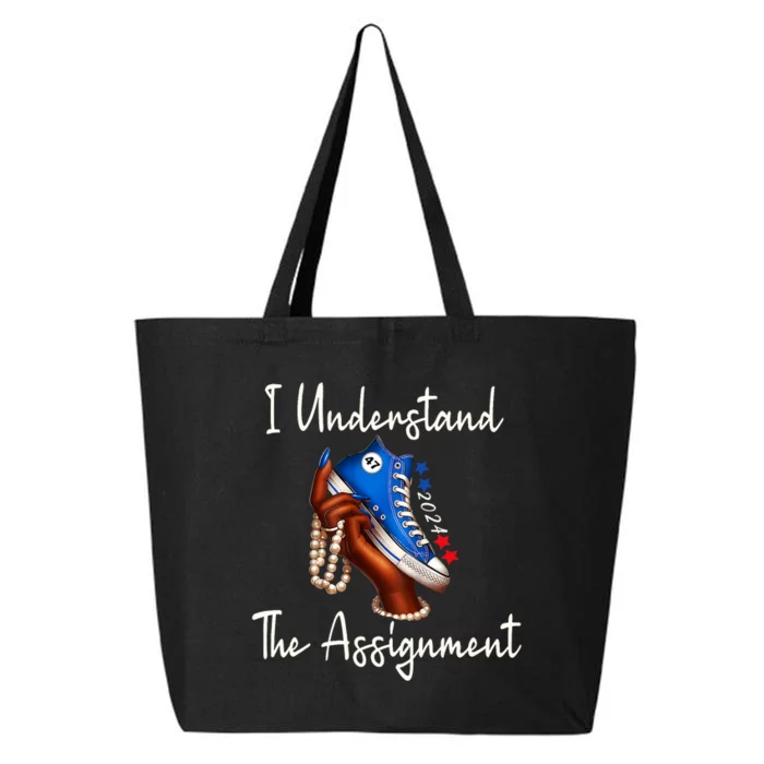 Chucks And Pearls Election 2024 I Understand The Assignment 25L Jumbo Tote