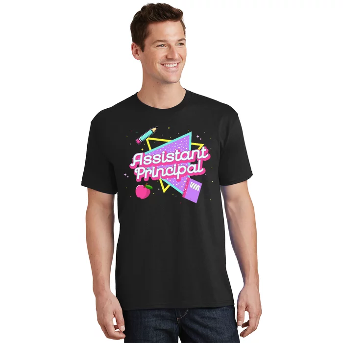 Cute Assistant Principal 80S 90S Back To School Gift T-Shirt