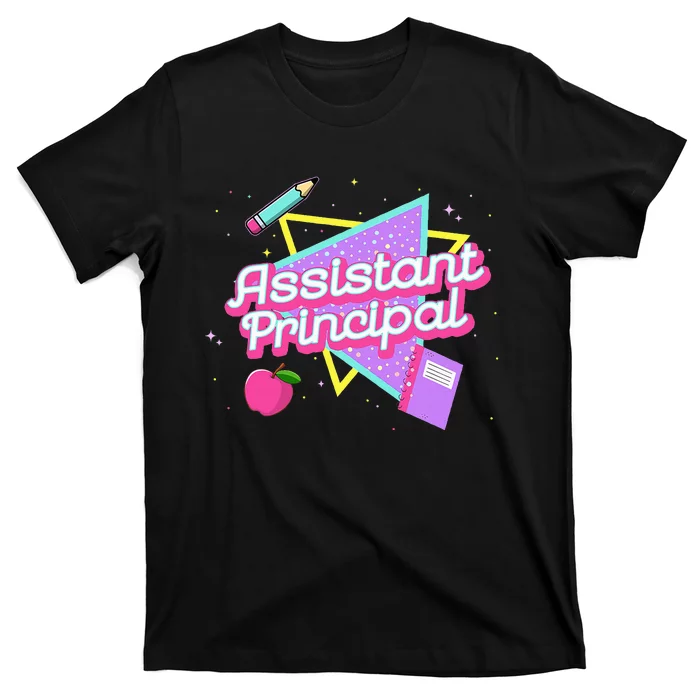 Cute Assistant Principal 80S 90S Back To School Gift T-Shirt