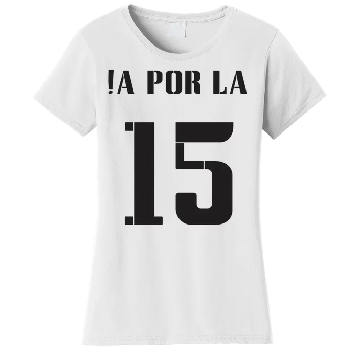 Cool A Por La 15 Real Madrid Soccer Women's T-Shirt