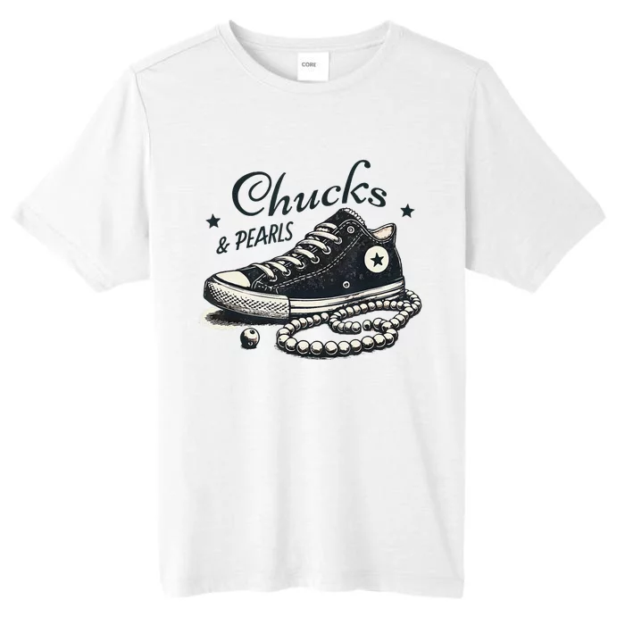 Chucks And Pearls IM With Her Kamala 2024 ChromaSoft Performance T-Shirt