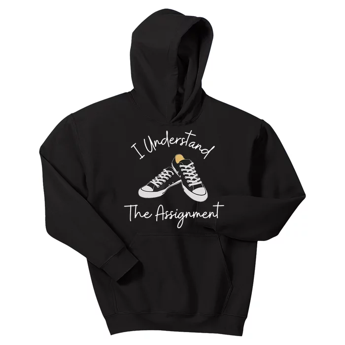 Chucks And Pearls Election 2024 I Understand The Assignment Kids Hoodie