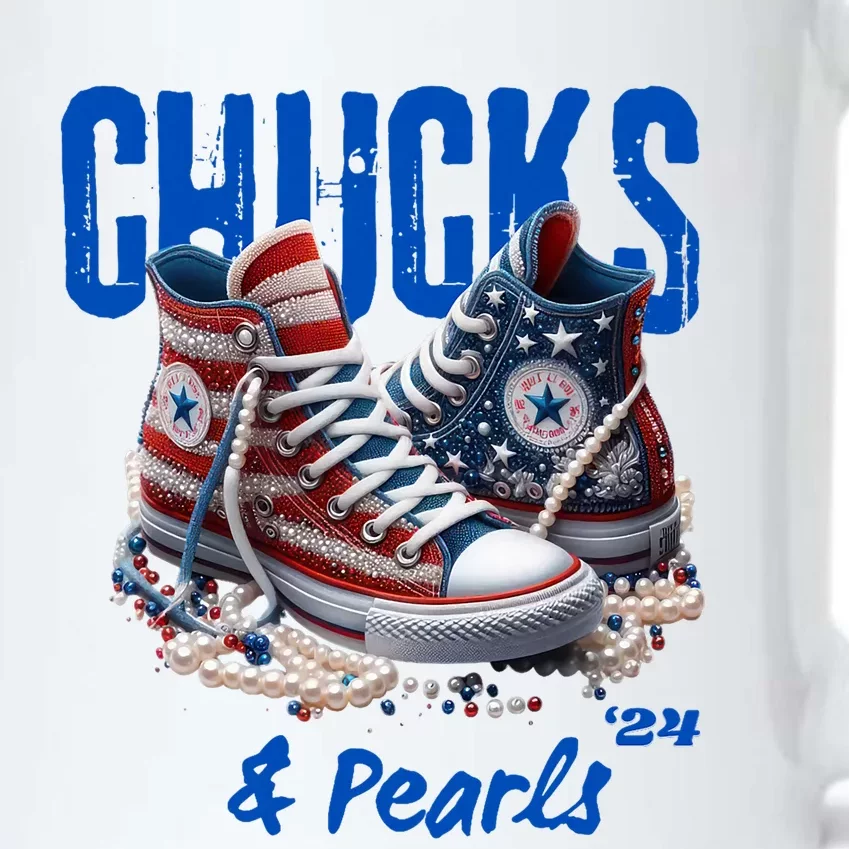 Chucks And Pearls Cute Women 2024 Black Color Changing Mug