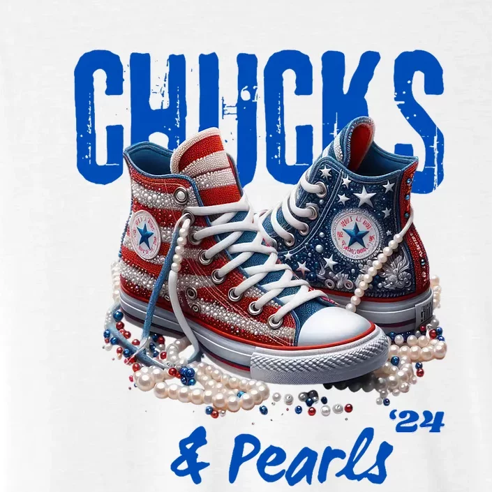 Chucks And Pearls Cute Women 2024 ChromaSoft Performance T-Shirt