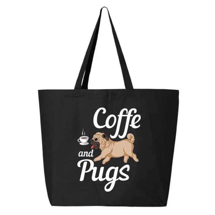 Coffee And Pugs 25L Jumbo Tote