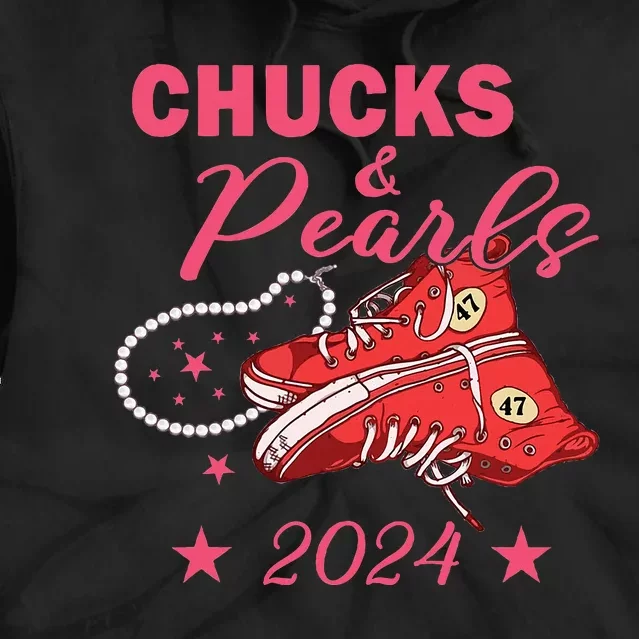 Chucks And Pearls Kmala 2024 Chucks And Pearls Tie Dye Hoodie