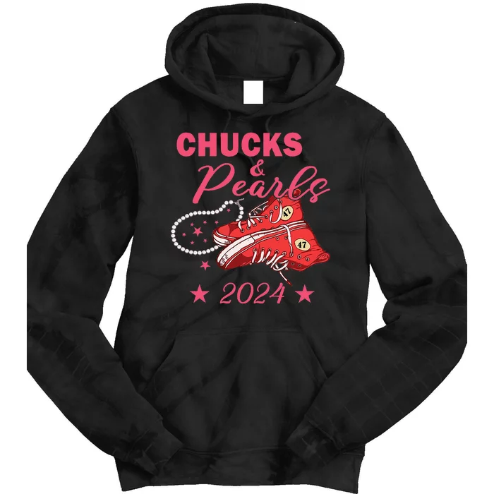 Chucks And Pearls Kmala 2024 Chucks And Pearls Tie Dye Hoodie