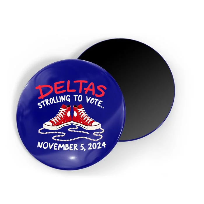 Chucks And Pearls Deltas Strolling To Vote November 5 2024 Magnet