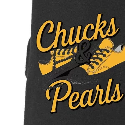 Chucks And Pearls For Women 2024 Doggie 3-End Fleece Hoodie