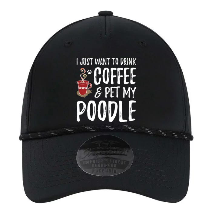 Coffee And Poodle For Poodle Dog Mom T Performance The Dyno Cap