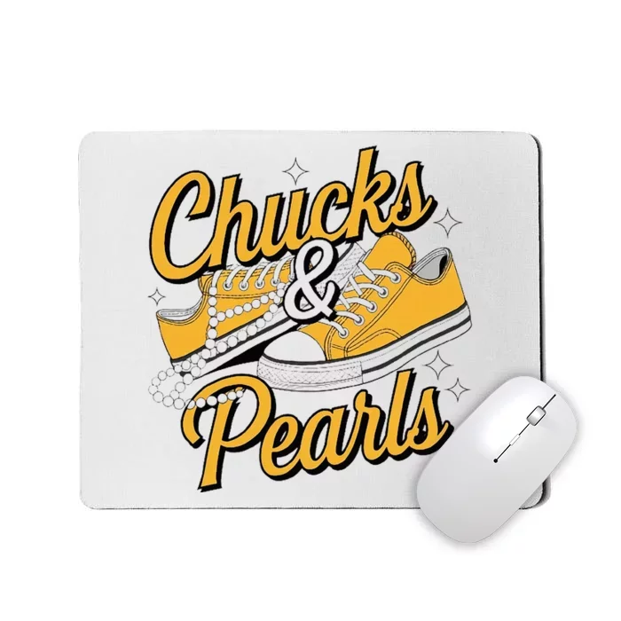 Chucks And Pearls 2024 Mousepad