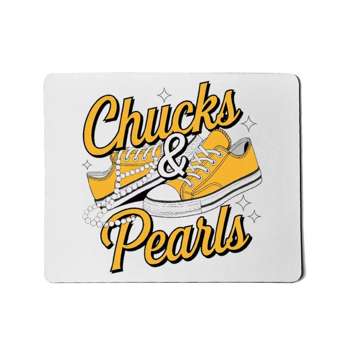 Chucks And Pearls 2024 Mousepad