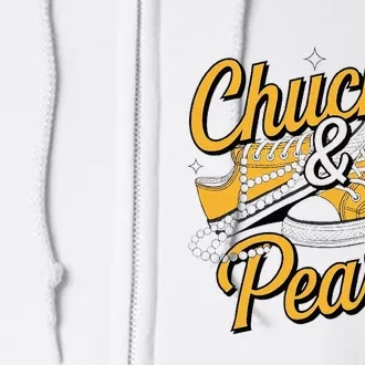 Chucks And Pearls 2024 Full Zip Hoodie