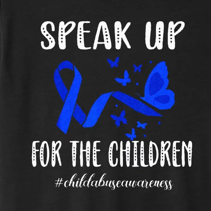 Child Abuse Prevention Month Child Abuse Awareness ChromaSoft Performance T-Shirt