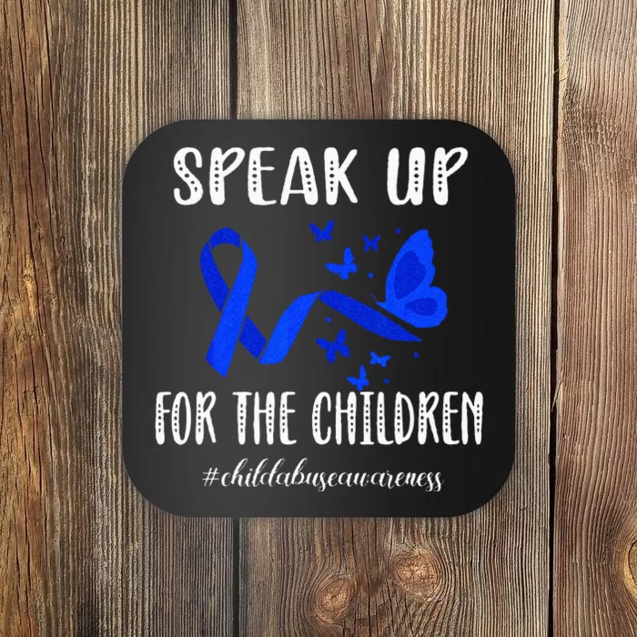 Child Abuse Prevention Month Child Abuse Awareness Coaster