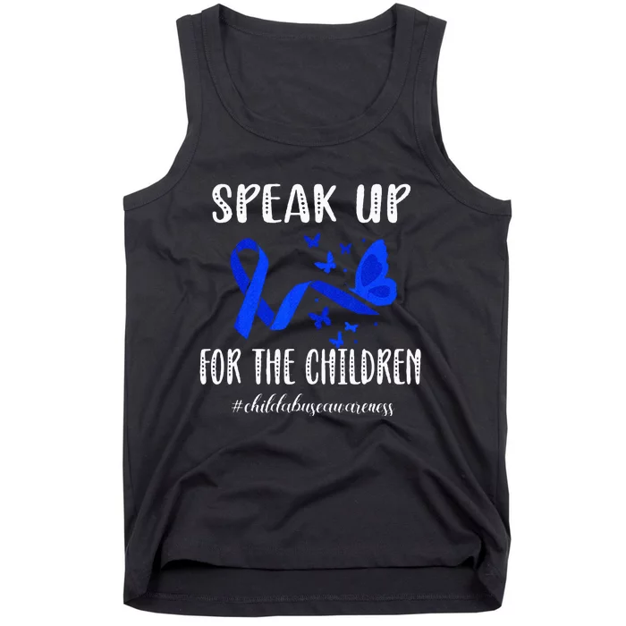 Child Abuse Prevention Month Child Abuse Awareness Tank Top