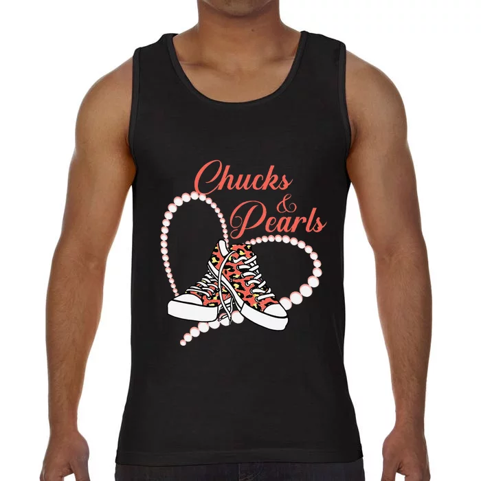 Chucks And Pearls 2024 IM With Her Kamala 2024 Comfort Colors® Tank Top