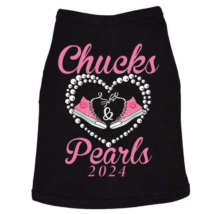 Chucks And Pearls 2024 Black History Chucks And Pearls Doggie Tank