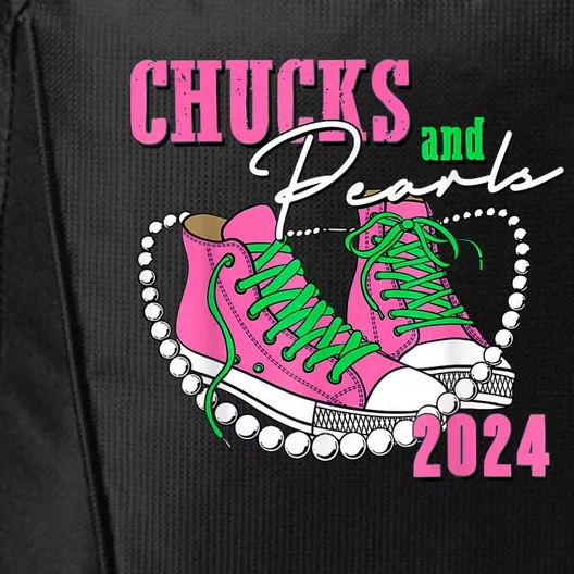 Chucks And Pearls 2024 Voting 2024 City Backpack