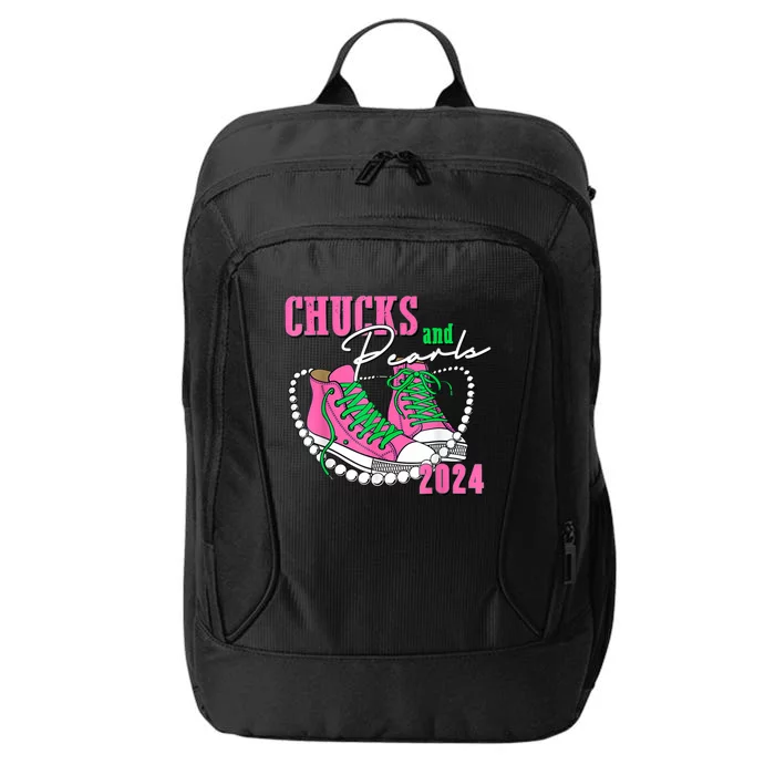 Chucks And Pearls 2024 Voting 2024 City Backpack