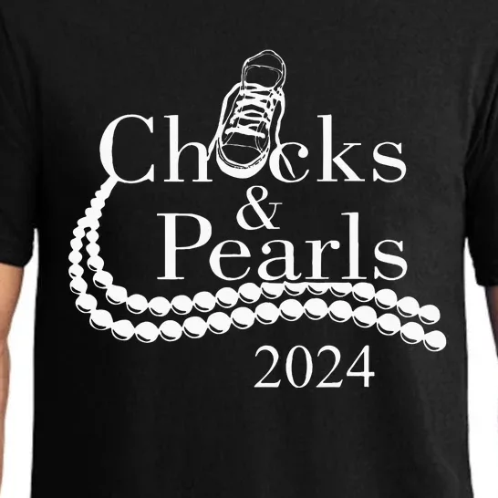 Chucks And Pearls 2024 Pajama Set