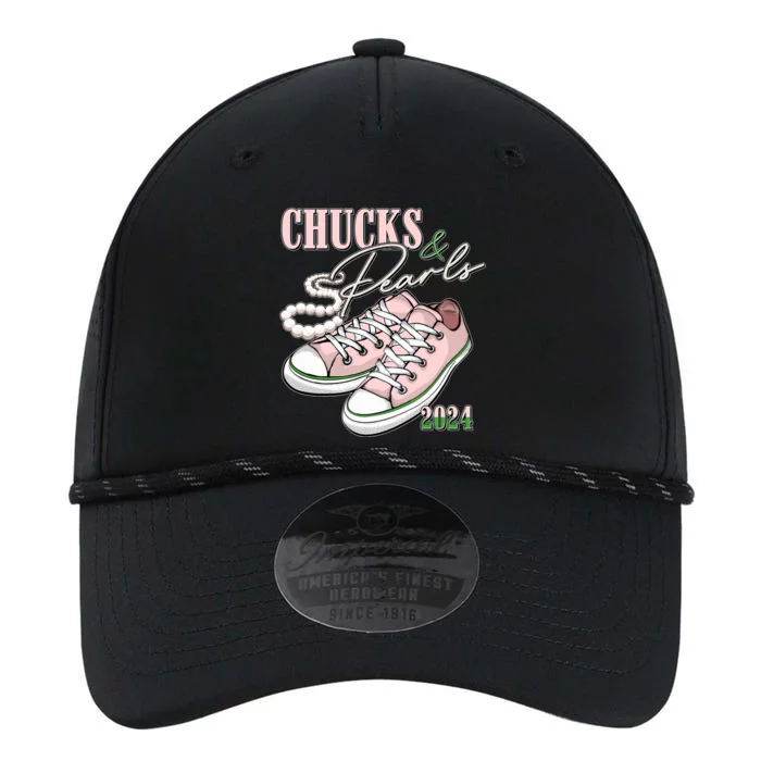 Chucks And Pearls Kamala Harris 2024 Aka Sorority Pink And Green Performance The Dyno Cap