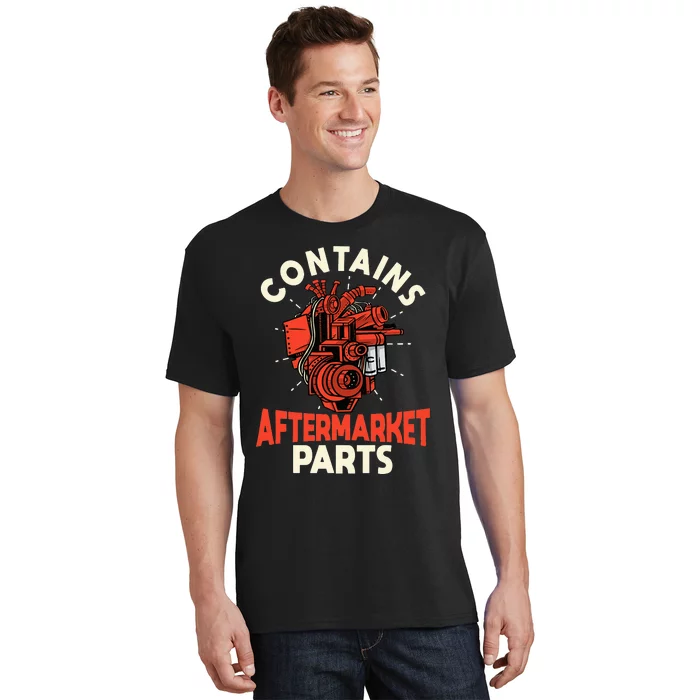 Contains Aftermarket Parts Open Heart Surgery Survivor T-Shirt