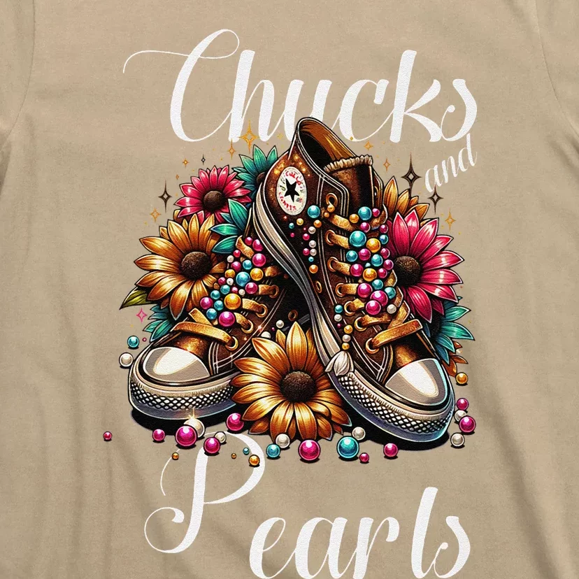 Chucks And Pearls S T-Shirt