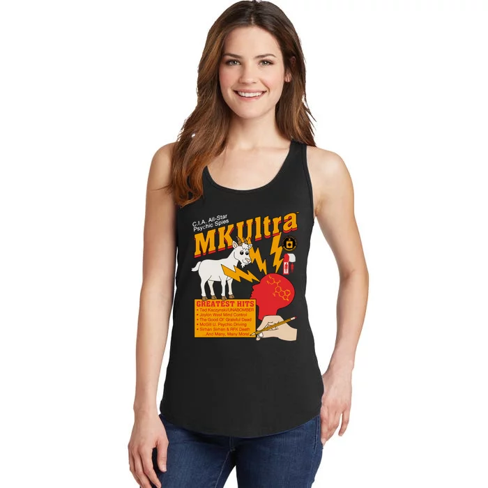 Cia Allstar Psychic Spies Mkultra Ladies Essential Tank