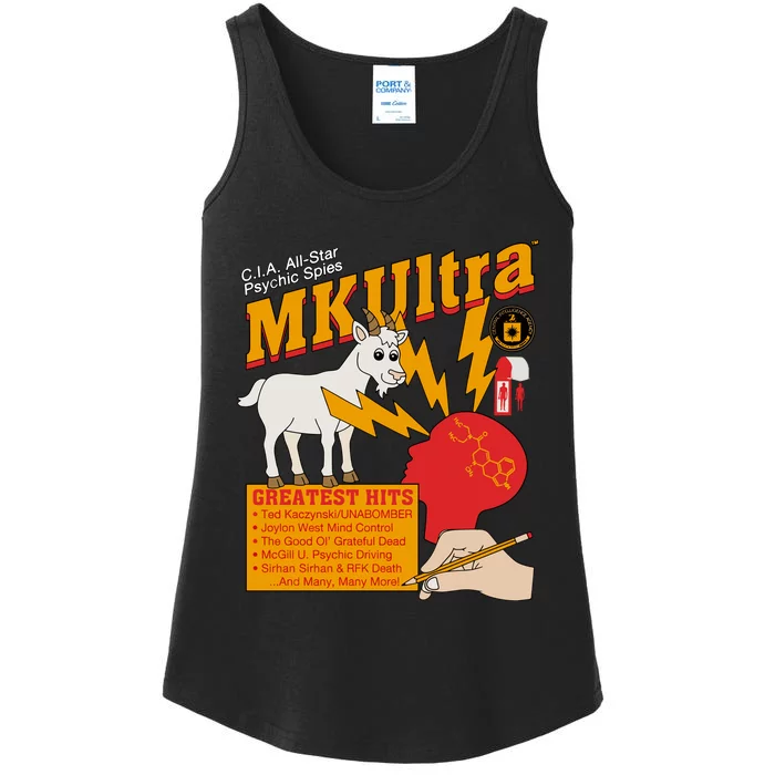 Cia Allstar Psychic Spies Mkultra Ladies Essential Tank