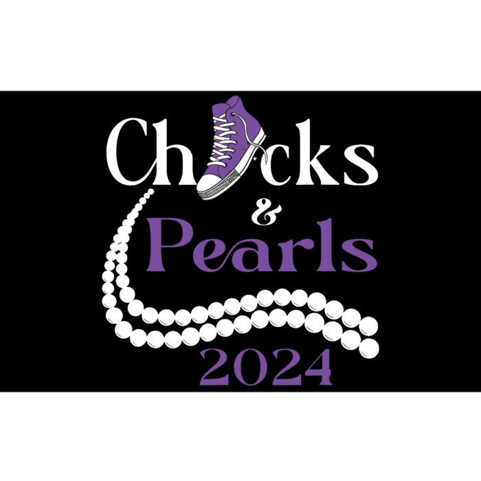 Chucks And Pearls I Understand The Assignment 2024 Bumper Sticker