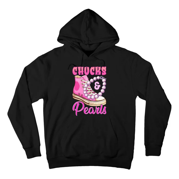 Chucks And Pearls Hoodie