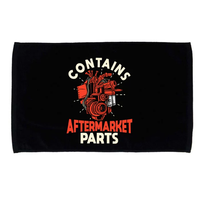 Contains Aftermarket Parts Open Heart Surgery Survivor Microfiber Hand Towel