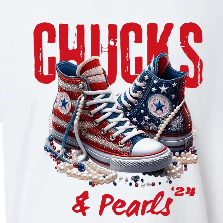 Chucks And Pearls 2024 Sueded Cloud Jersey T-Shirt