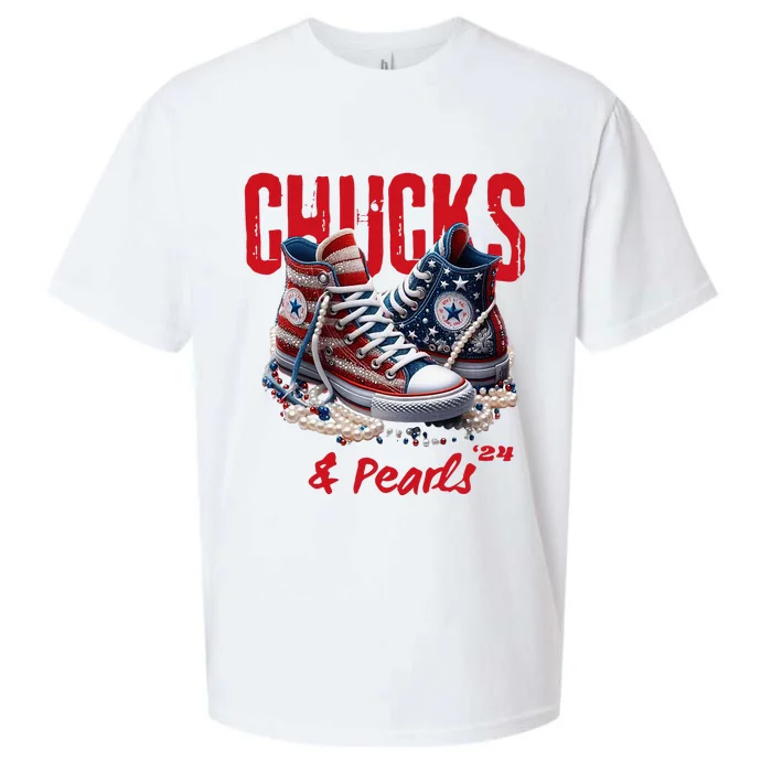 Chucks And Pearls 2024 Sueded Cloud Jersey T-Shirt